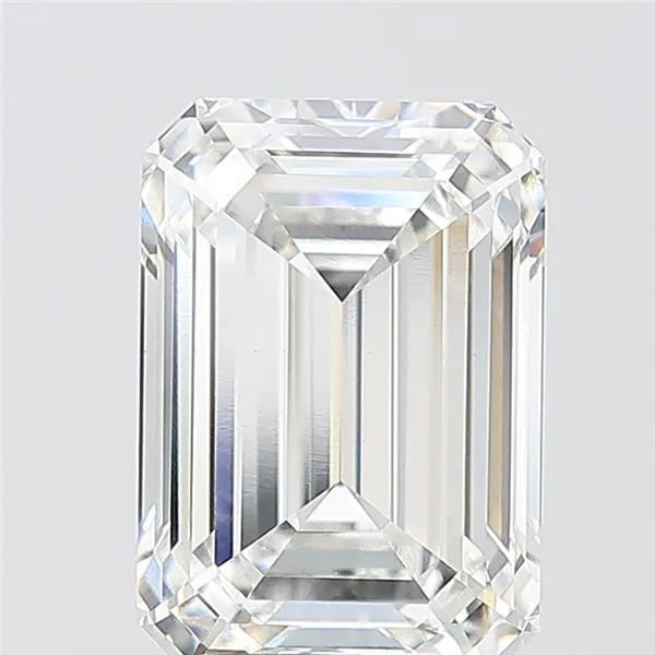 4.06ct Emerald Lab Grown Diamond (Colour F, Clarity VVS2, IGI Certified)