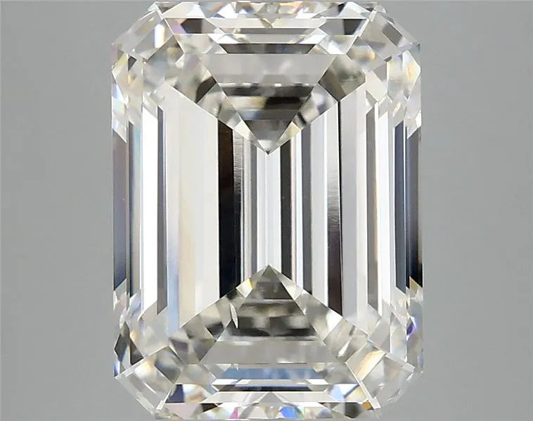 4.06ct Emerald Lab Grown Diamond (Colour G, Clarity SI1, IGI Certified)