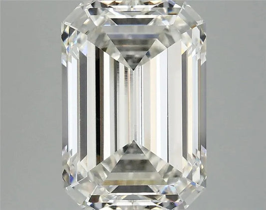 4.06ct Emerald Lab Grown Diamond (Colour G, Clarity VS1, IGI Certified)