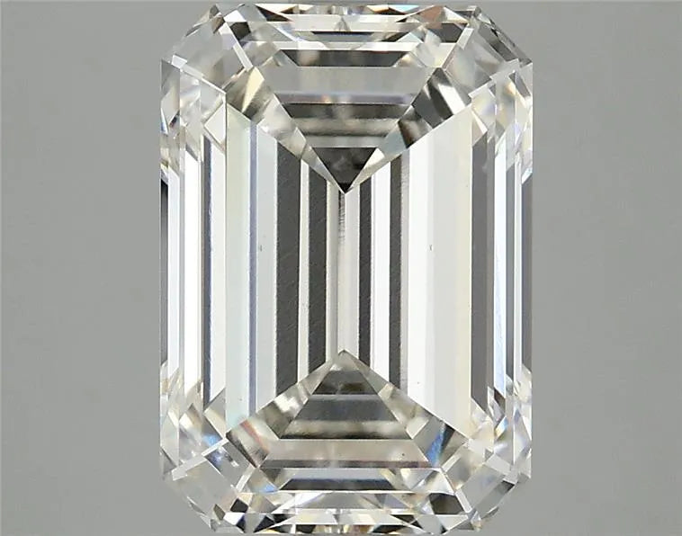 4.06ct Emerald Lab Grown Diamond (Colour G, Clarity VS1, IGI Certified)