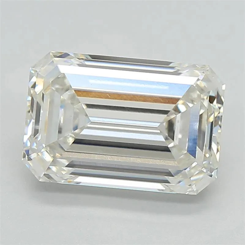 4.06ct Emerald Lab Grown Diamond (Colour H, Clarity VVS2, IGI Certified)