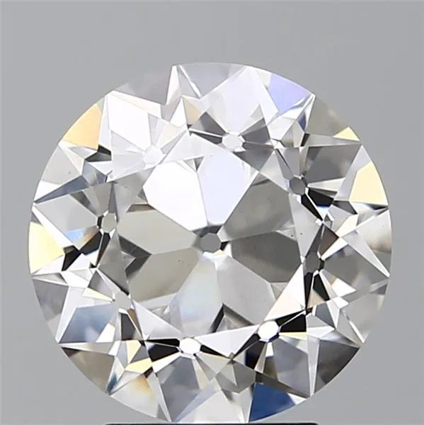 4.06ct European cut Lab Grown Diamond (Colour D, Clarity VS1, IGI Certified)
