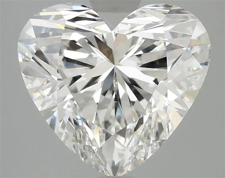 4.06ct Heart Lab Grown Diamond (Colour F, Clarity VVS2, IGI Certified)