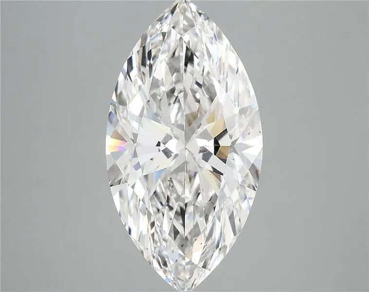 4.06ct Marquise Lab Grown Diamond (Colour E, Clarity VS2, IGI Certified)