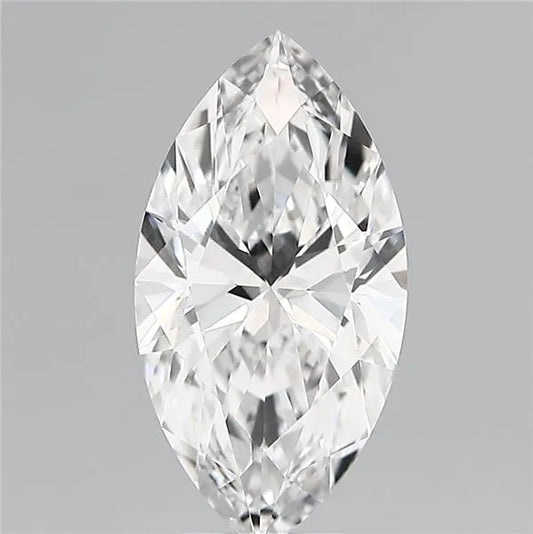 4.06ct Marquise Lab Grown Diamond (Colour E, Clarity VVS2, IGI Certified)