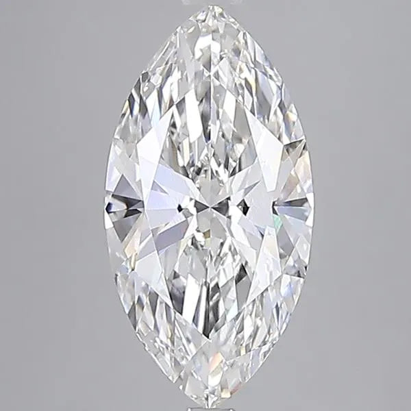 4.06ct Marquise Lab Grown Diamond (Colour G, Clarity VVS2, IGI Certified)