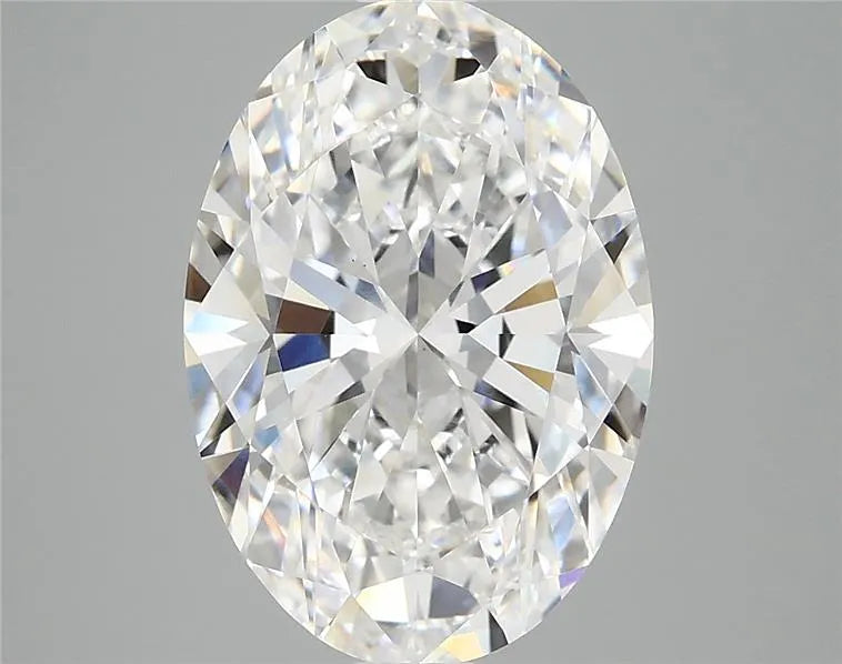 4.06ct Oval Lab Grown Diamond (Colour D, Clarity VS1, IGI Certified)