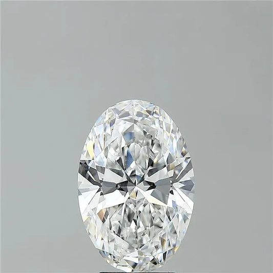 4.06ct Oval Lab Grown Diamond (Colour D, Clarity VVS1, IGI Certified)