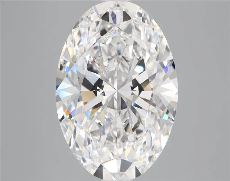 4.06ct Oval Lab Grown Diamond (Colour D, Clarity VVS1, IGI Certified)