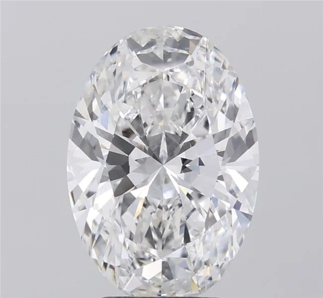 4.06ct Oval Lab Grown Diamond (Colour E, Clarity VS1, IGI Certified)