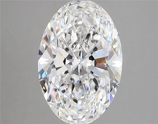 4.06ct Oval Lab Grown Diamond (Colour E, Clarity VVS2, GIA Certified)