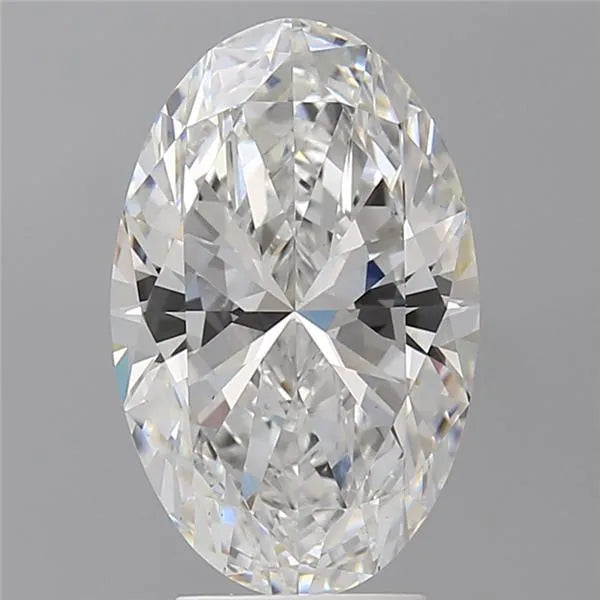 4.06ct Oval Lab Grown Diamond (Colour E, Clarity VVS2, IGI Certified)