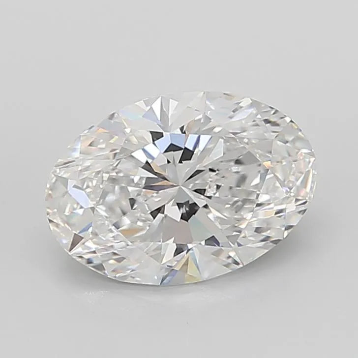 4.06ct Oval Lab Grown Diamond (Colour E, Clarity VVS2, IGI Certified)