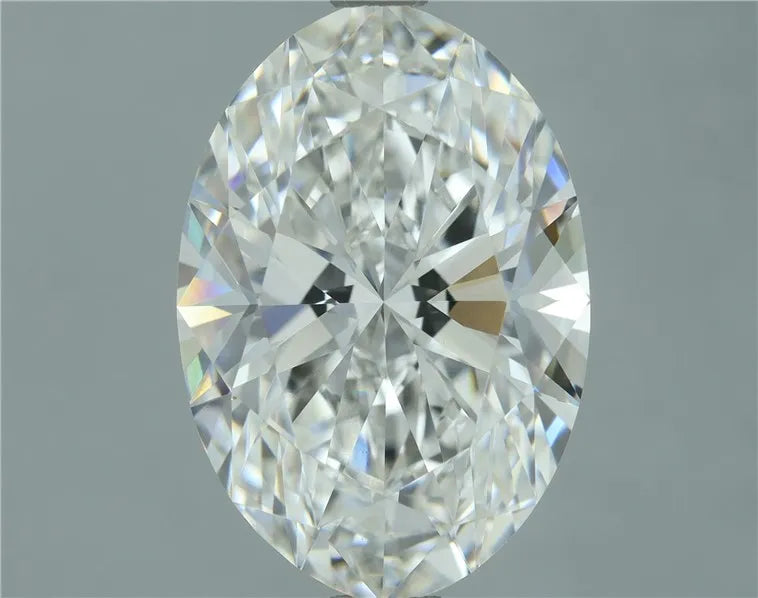 4.06ct Oval Lab Grown Diamond (Colour F, Clarity VVS2, Cut EX, IGI Certified)