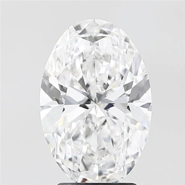 4.06ct Oval Lab Grown Diamond (Colour F, Clarity VVS2, IGI Certified)
