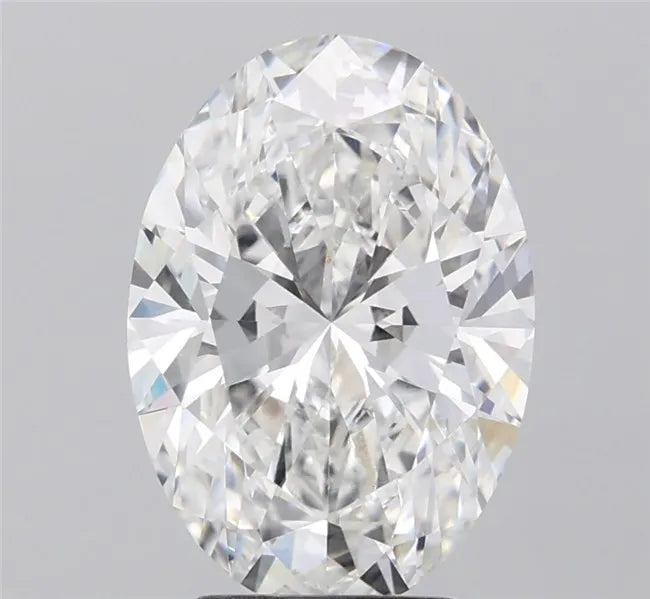 4.06ct Oval Lab Grown Diamond (Colour F, Clarity VVS2, IGI Certified)
