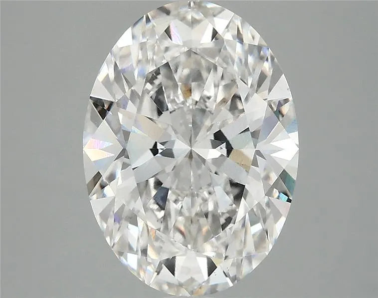 4.06ct Oval Lab Grown Diamond (Colour G, Clarity VS1, IGI Certified)