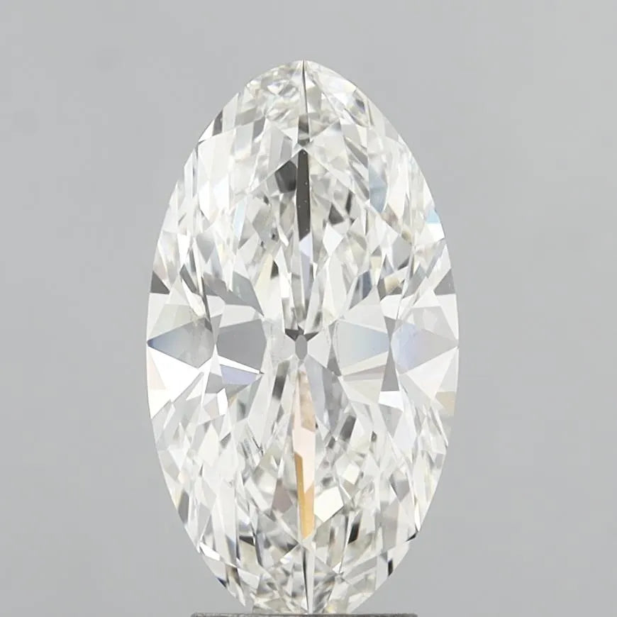 4.06ct Oval Lab Grown Diamond (Colour G, Clarity VS2, IGI Certified)