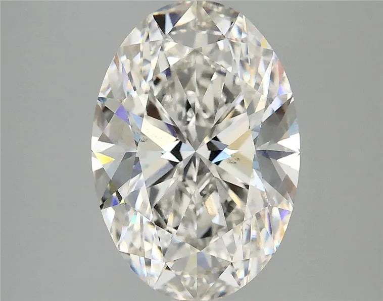 4.06ct Oval Lab Grown Diamond (Colour G, Clarity VS2, IGI Certified)