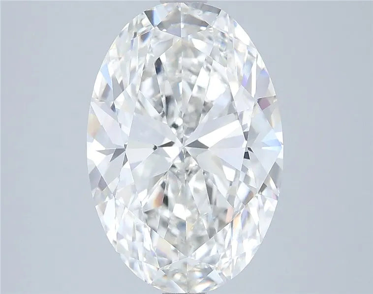 4.06ct Oval Lab Grown Diamond (Colour G, Clarity VVS2, IGI Certified)