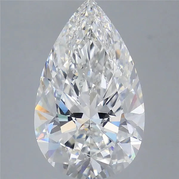 4.06ct Pear Lab Grown Diamond (Colour D, Clarity VVS1, IGI Certified)