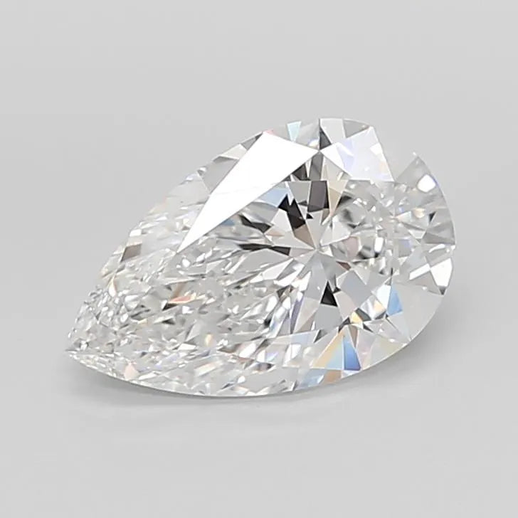 4.06ct Pear Lab Grown Diamond (Colour E, Clarity VVS1, IGI Certified)