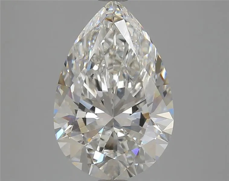4.06ct Pear Lab Grown Diamond (Colour G, Clarity VVS2, IGI Certified)