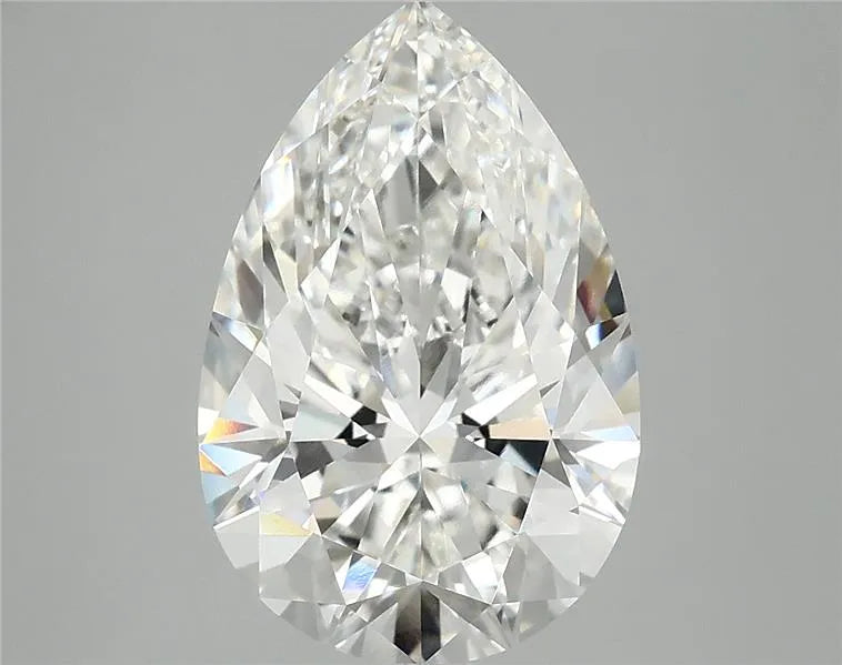4.06ct Pear Lab Grown Diamond (Colour G, Clarity VVS2, IGI Certified)
