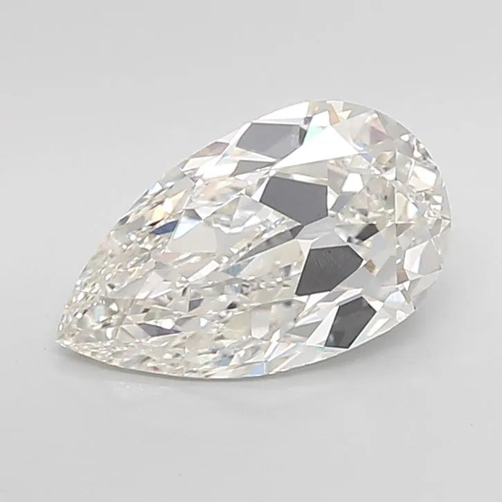 4.06ct Pear Lab Grown Diamond (Colour H, Clarity VVS2, IGI Certified)