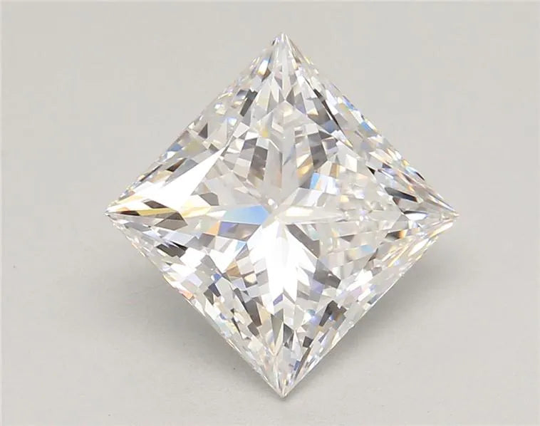 4.06ct Princess Lab Grown Diamond (Colour E, Clarity VVS2, IGI Certified)