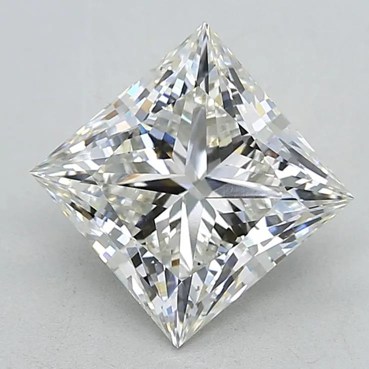 4.06ct Princess Lab Grown Diamond (Colour G, Clarity VS1, IGI Certified)