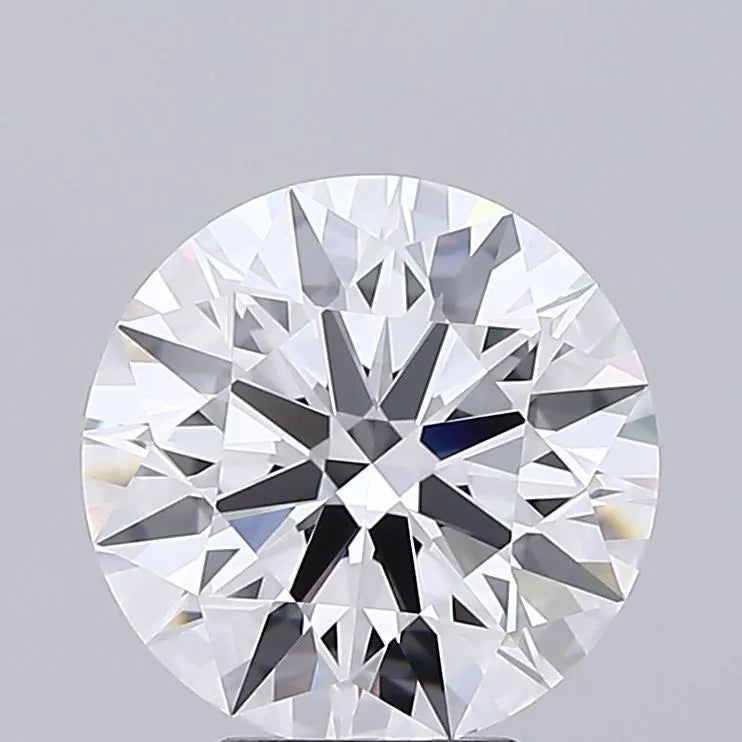 4.06ct Round Lab Grown Diamond (Colour D, Clarity IF, Cut ID, IGI Certified)