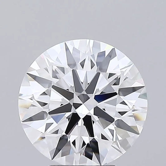 4.06ct Round Lab Grown Diamond (Colour D, Clarity IF, Cut ID, IGI Certified)