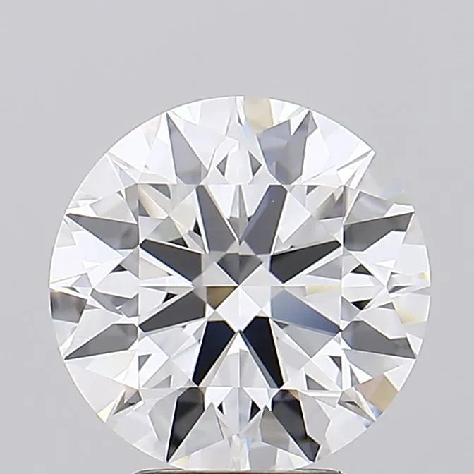 4.06ct Round Lab Grown Diamond (Colour D, Clarity IF, Cut ID, IGI Certified)