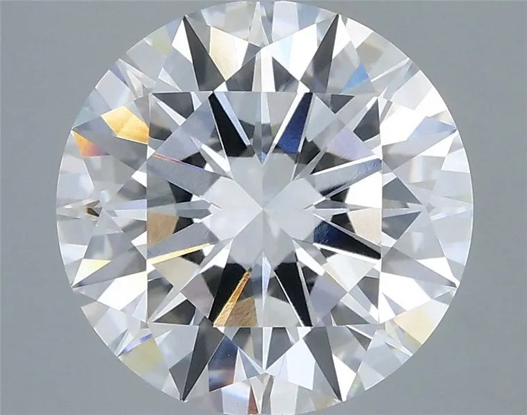 4.06ct Round Lab Grown Diamond (Colour E, Clarity VVS2, Cut EX, WISE Certified)