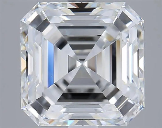 4.07ct Asscher Lab Grown Diamond (Colour E, Clarity VVS1, IGI Certified)