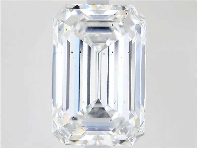 4.07ct Emerald Lab Grown Diamond (Colour D, Clarity SI1, IGI Certified)
