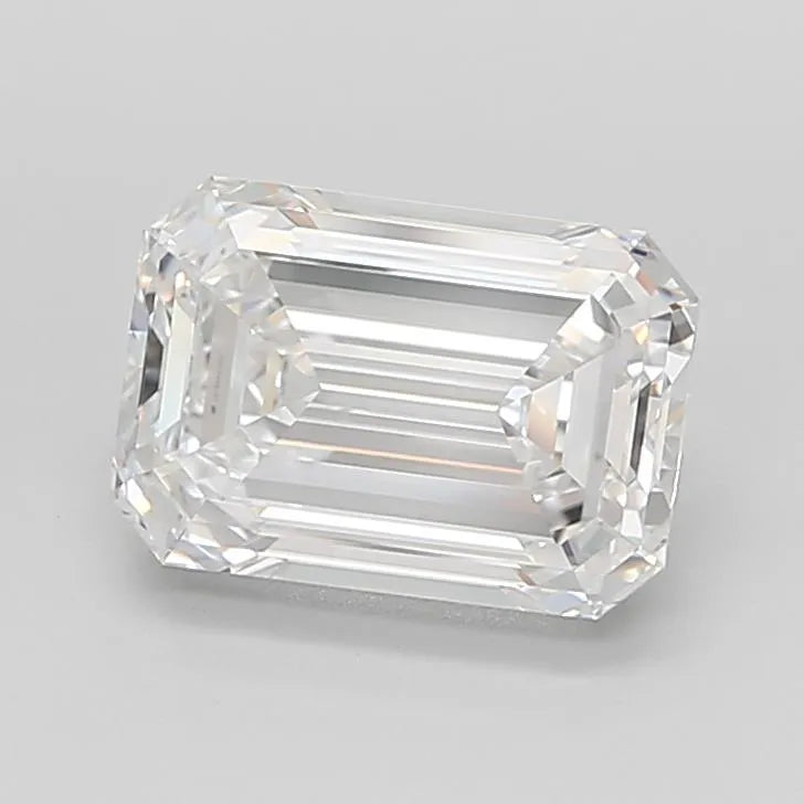 4.07ct Emerald Lab Grown Diamond (Colour F, Clarity VVS1, IGI Certified)
