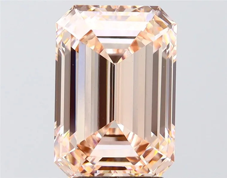 4.07ct Emerald Lab Grown Diamond (Colour Fancy Intense Pink, Clarity VS1, IGI Certified)