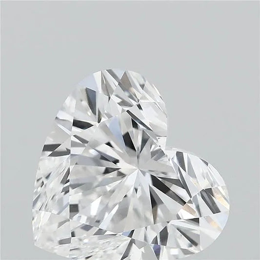 4.07ct Heart Lab Grown Diamond (Colour D, Clarity VVS2, IGI Certified)