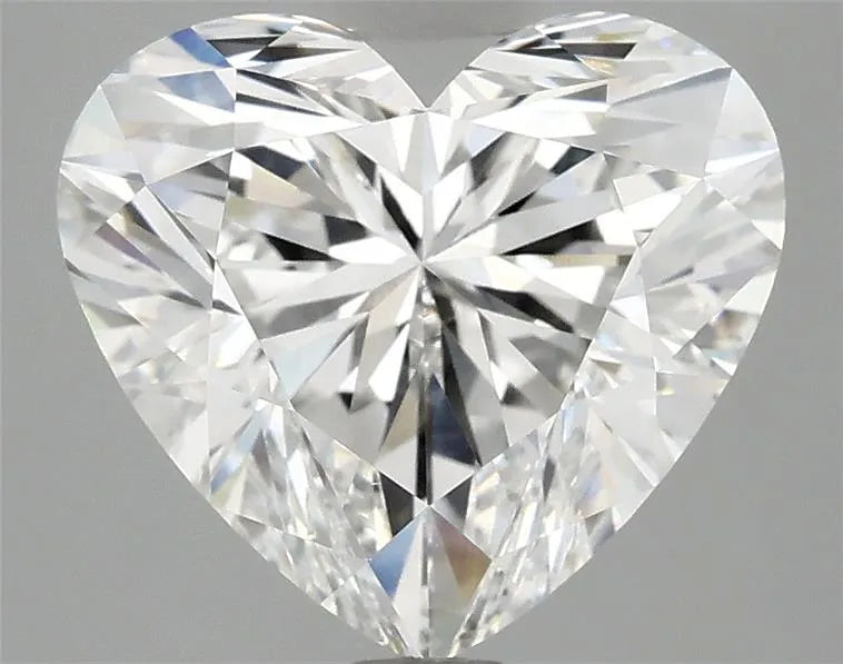 4.07ct Heart Lab Grown Diamond (Colour E, Clarity VVS2, IGI Certified)
