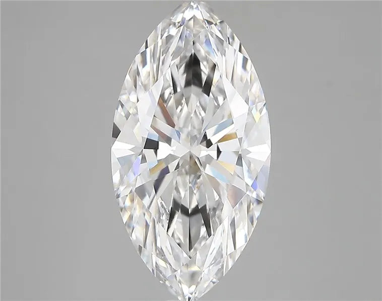 4.07ct Marquise Lab Grown Diamond (Colour D, Clarity VVS2, IGI Certified)