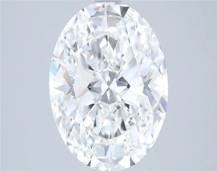 4.07ct Oval Lab Grown Diamond (Colour D, Clarity VVS1, IGI Certified)