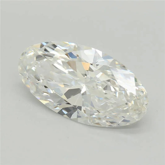 4.07ct Oval Lab Grown Diamond (Colour E, Clarity VVS2, IGI Certified)