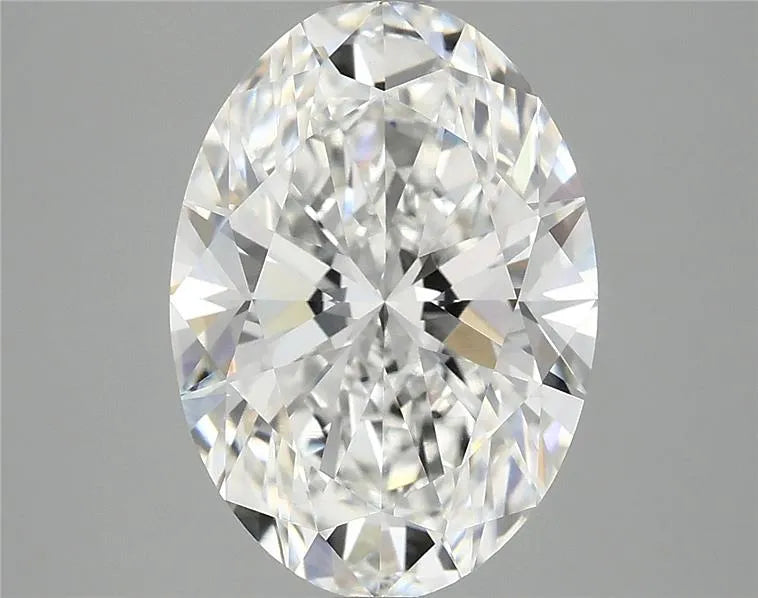 4.07ct Oval Lab Grown Diamond (Colour E, Clarity VVS2, IGI Certified)