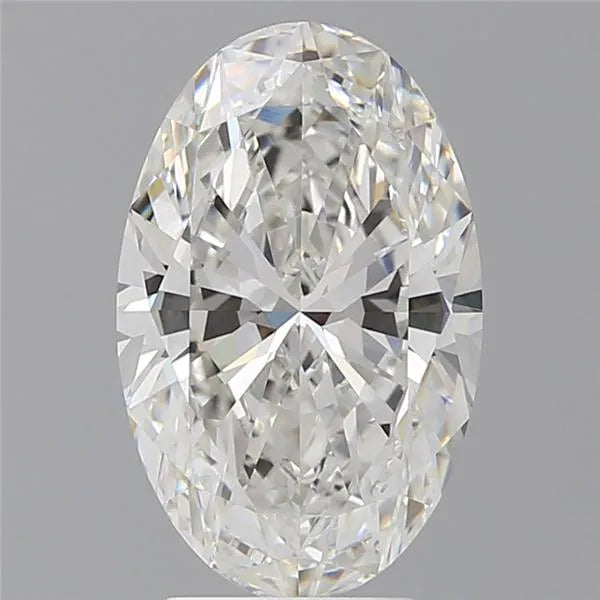 4.07ct Oval Lab Grown Diamond (Colour F, Clarity VVS2, IGI Certified)
