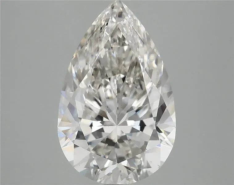 4.07ct Pear Lab Grown Diamond (Colour G, Clarity VS2, IGI Certified)