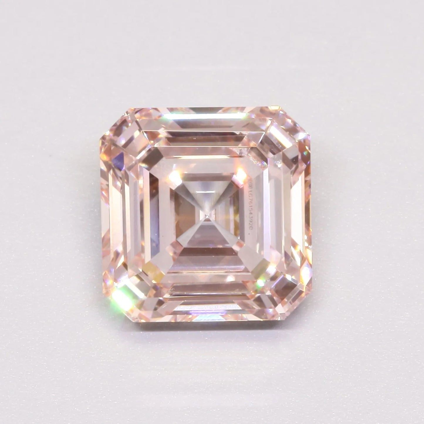4.08ct Asscher Lab Grown Diamond (Colour Fancy Intense Pink, Clarity VS1, IGI Certified)