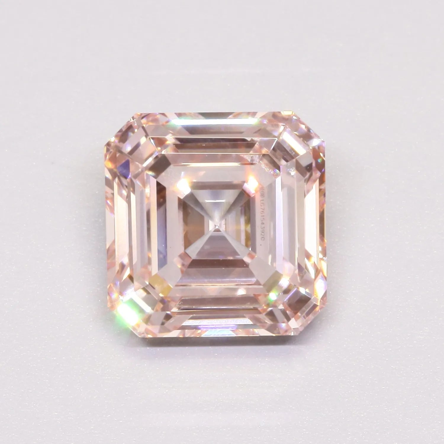 4.08ct Asscher Lab Grown Diamond (Colour Fancy Intense Pink, Clarity VS1, IGI Certified)