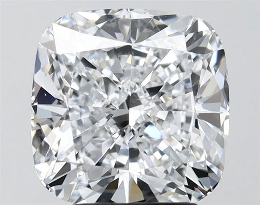 4.08ct Cushion modified Lab Grown Diamond (Colour D, Clarity VVS1, IGI Certified)